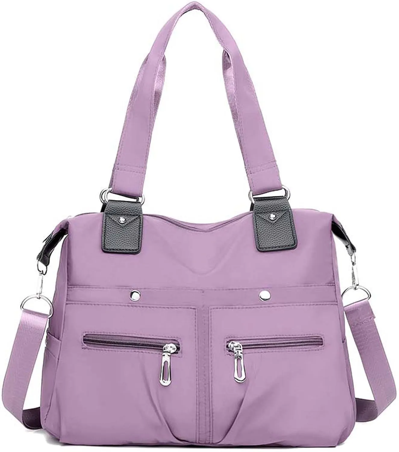Large Capacity Shoulder Bag Multi Pocket Nylon Shoulder Bag Travel Backpack Multifunctional Bag Messenger Bag