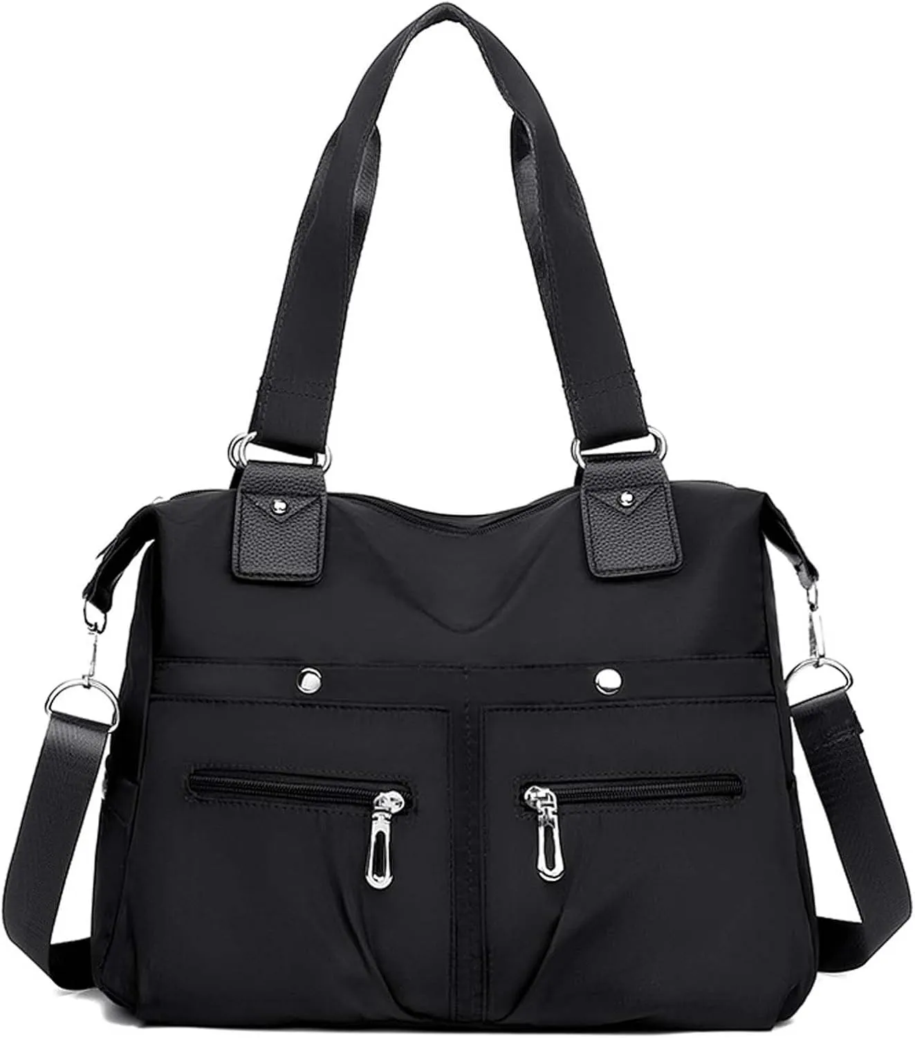 Large Capacity Shoulder Bag Multi Pocket Nylon Shoulder Bag Travel Backpack Multifunctional Bag Messenger Bag
