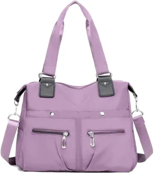 Large Capacity Shoulder Bag Multi Pocket Nylon Shoulder Bag Travel Backpack Multifunctional Bag Messenger Bag