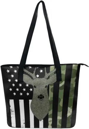 Large Capacity Tote Bag for Women, Women's Funny Lightweight Zipper Handbag for Shopping, Travel, Work