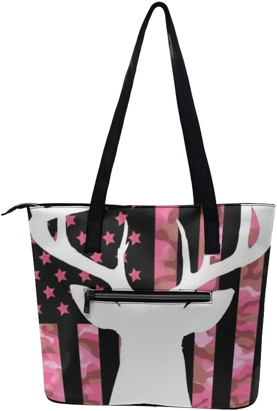 Large Leather Tote Bag Travel Work Daily Essentials Handbag For Women Men