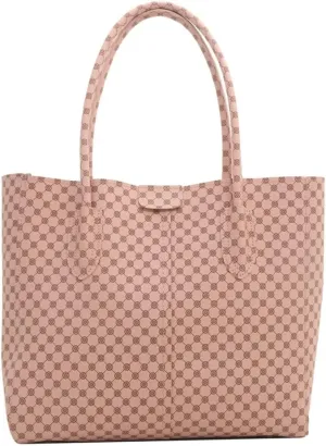 Large Vegan Leather Tote Bags Women Weekender Shoulder Bag Shopper Handbag Travel Purse