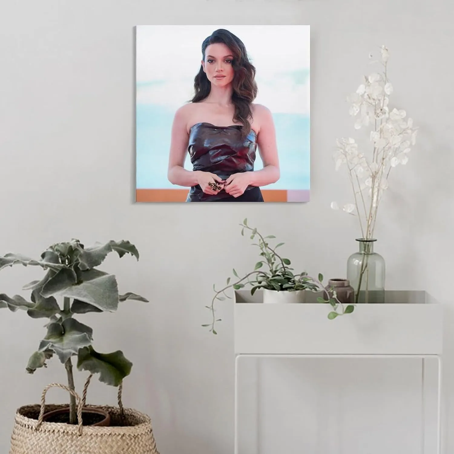 Lauren LaVera Poster (6) Canvas Poster Wall Art Picture Prints Hanging Photo Gift Idea Decor Home Posters Artworks 12x12inch(30x30cm)