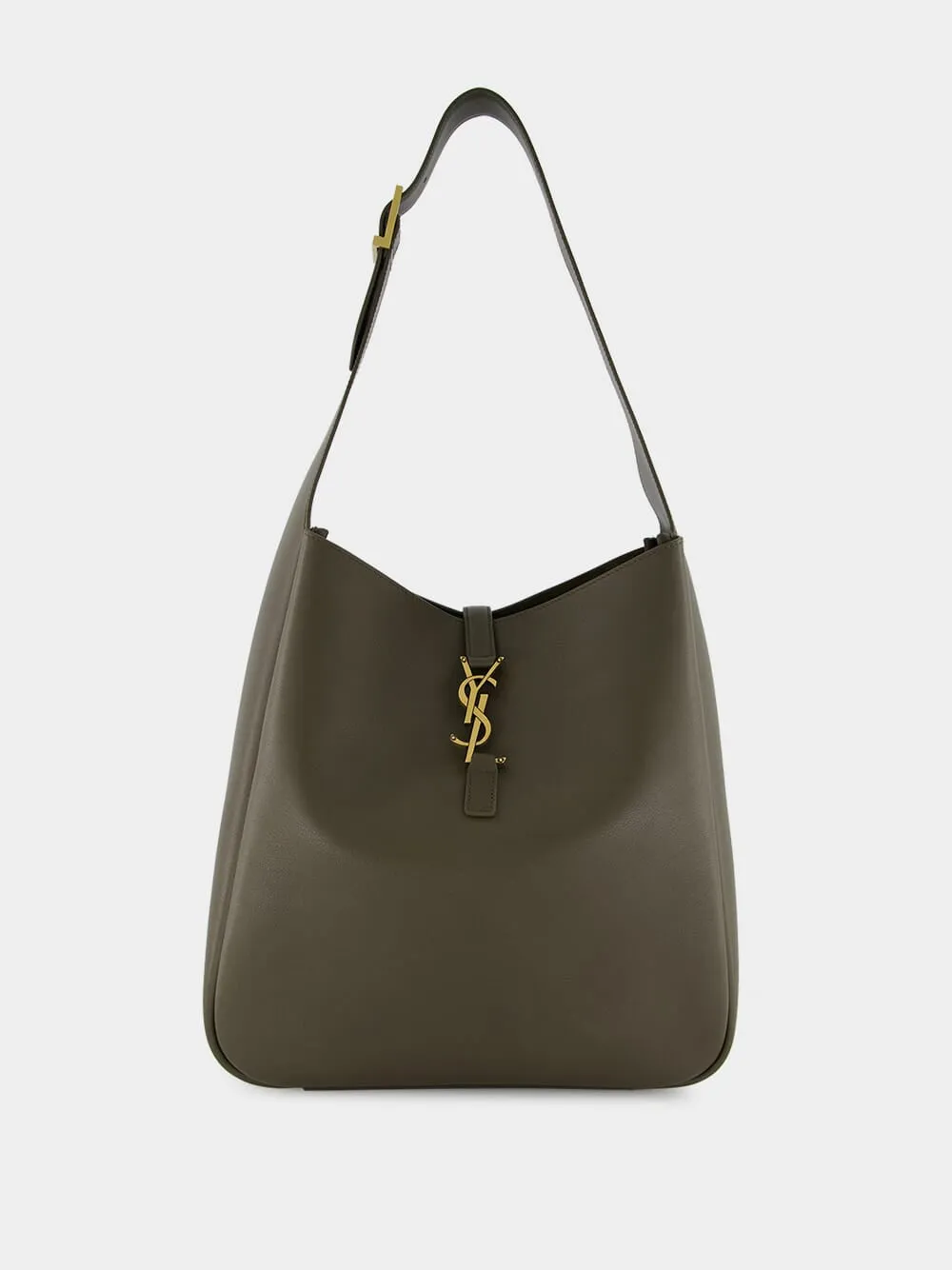 Le 5 à 7 Large Smooth Leather Bag