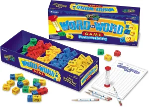 Learning Resources Word for Word Phonics Game - 2-4 Player, Ages 7  Word Building Game for Kids, Board Games for Kids, Develops Vocabulary Skills