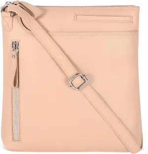 Leather Crossbody Bags for Women - Ladies Sling Handbags - Medium Cross body Purses Handbags - Purses For Women