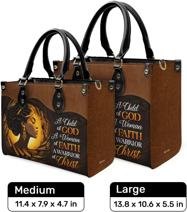 Leather Handbag, Tote Bag For Women - Mothers Day Gifts - Birthday Gifts For Grandma, Mom, Besties - Purse For Women