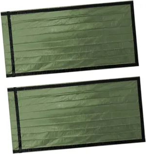 Lightweight Bivy Sack 2-Pack Emergency Sleeping Bag for Camping Hiking Outdoor Adventures Waterproof Windproof