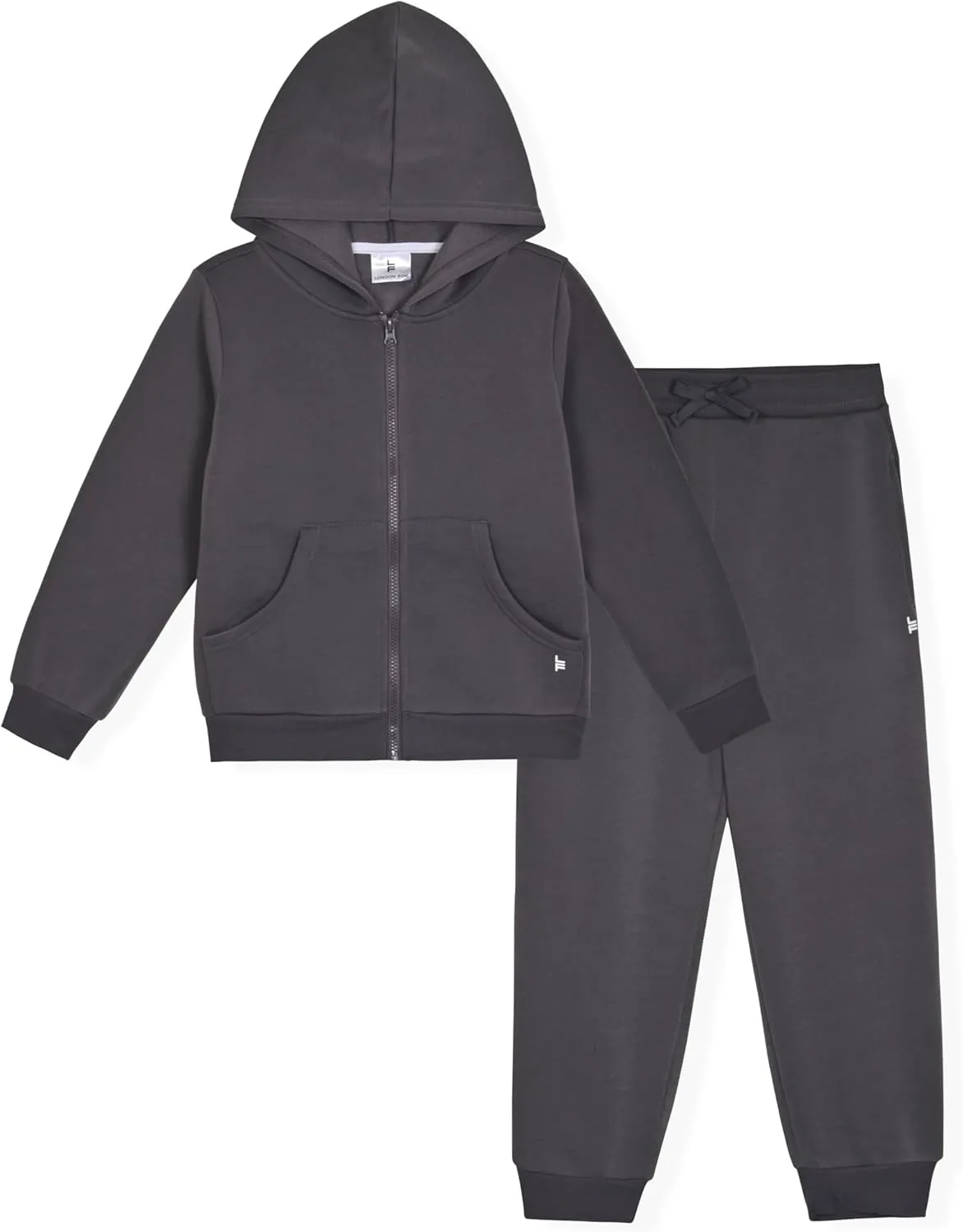 LONDON FOG Boys Fleece Sweatsuit Hoodie and Sweatpants