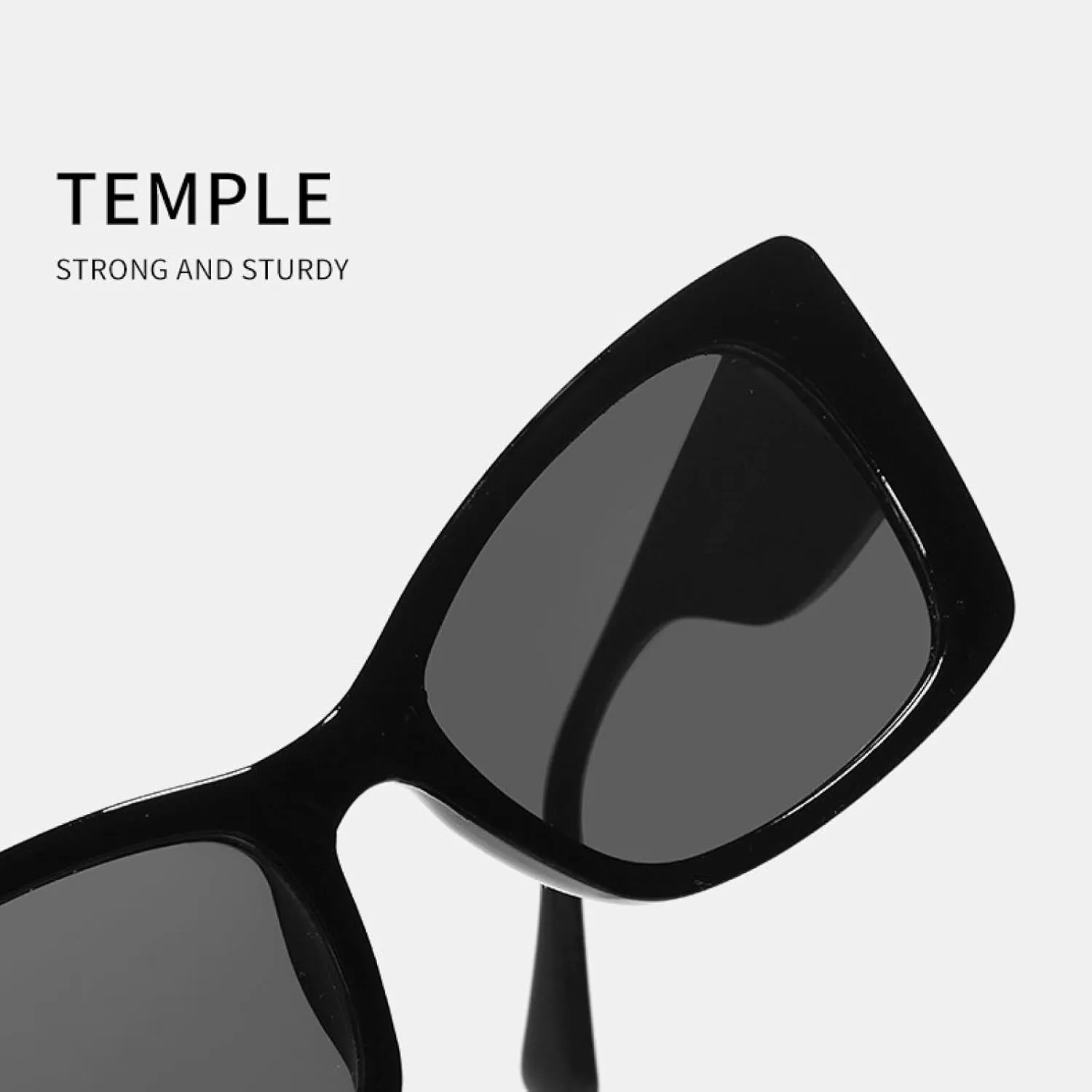 Luxury Cat Eye Trend Sun Glasses Vintage Big Frame Punk Sexy Ladies Shades