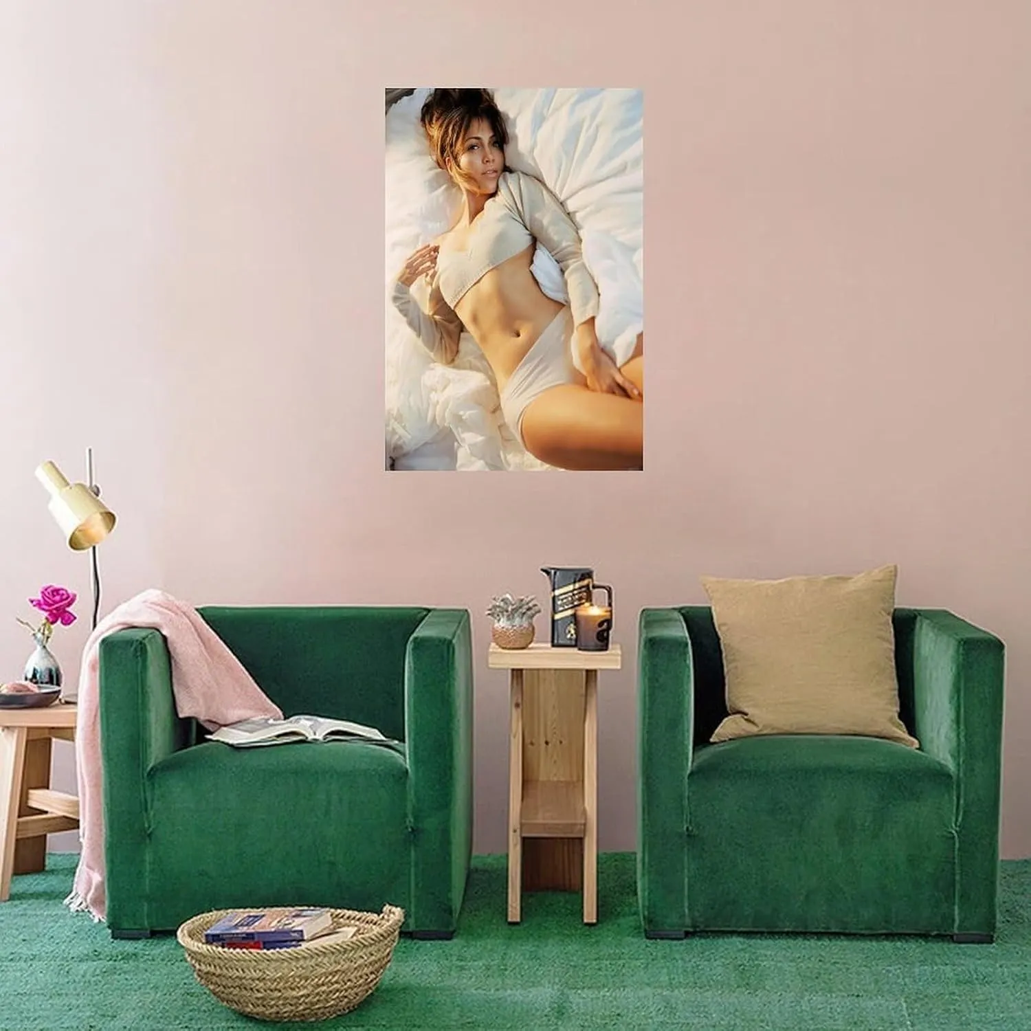 LXLCFHTD Jennifer Lopez (13) Canvas Poster Wall Art Decor Print Picture Paintings for Living Room Bedroom Decoration Unframe-style 20x30inch(50x75cm)