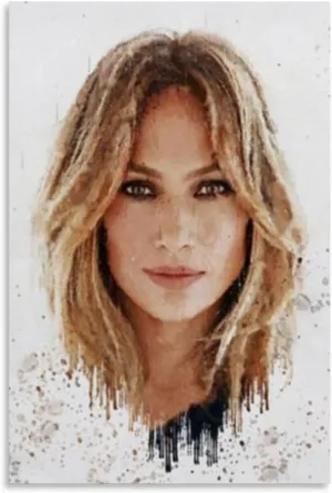 LXLCFHTD Jennifer Lopez (5) Canvas Poster Wall Art Decor Print Picture Paintings for Living Room Bedroom Decoration Unframe-style 20x30inch(50x75cm)
