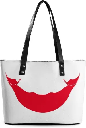 Malta Flag Women’s Tote Handbag Leather Stylish Organizer Bag for Shopping and Work