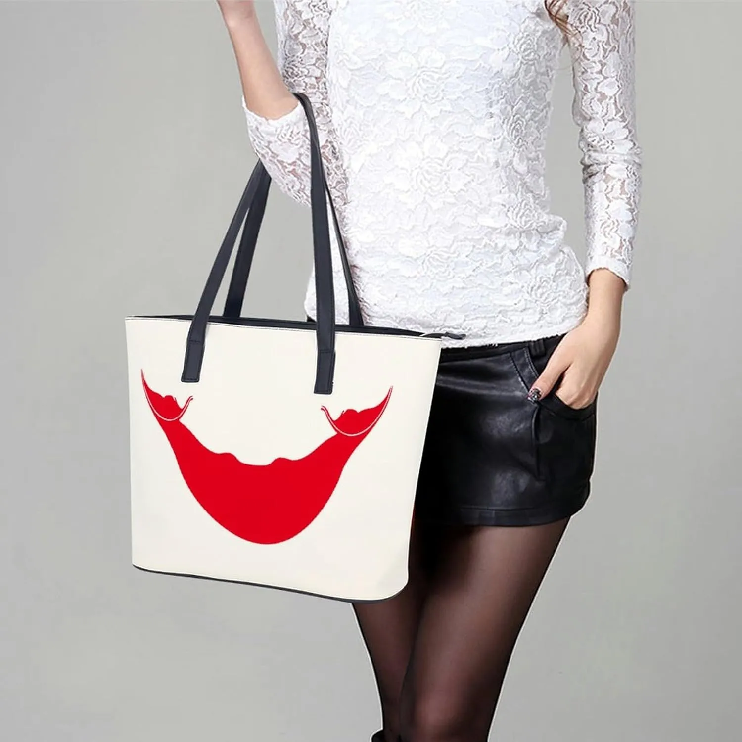 Malta Flag Women’s Tote Handbag Leather Stylish Organizer Bag for Shopping and Work