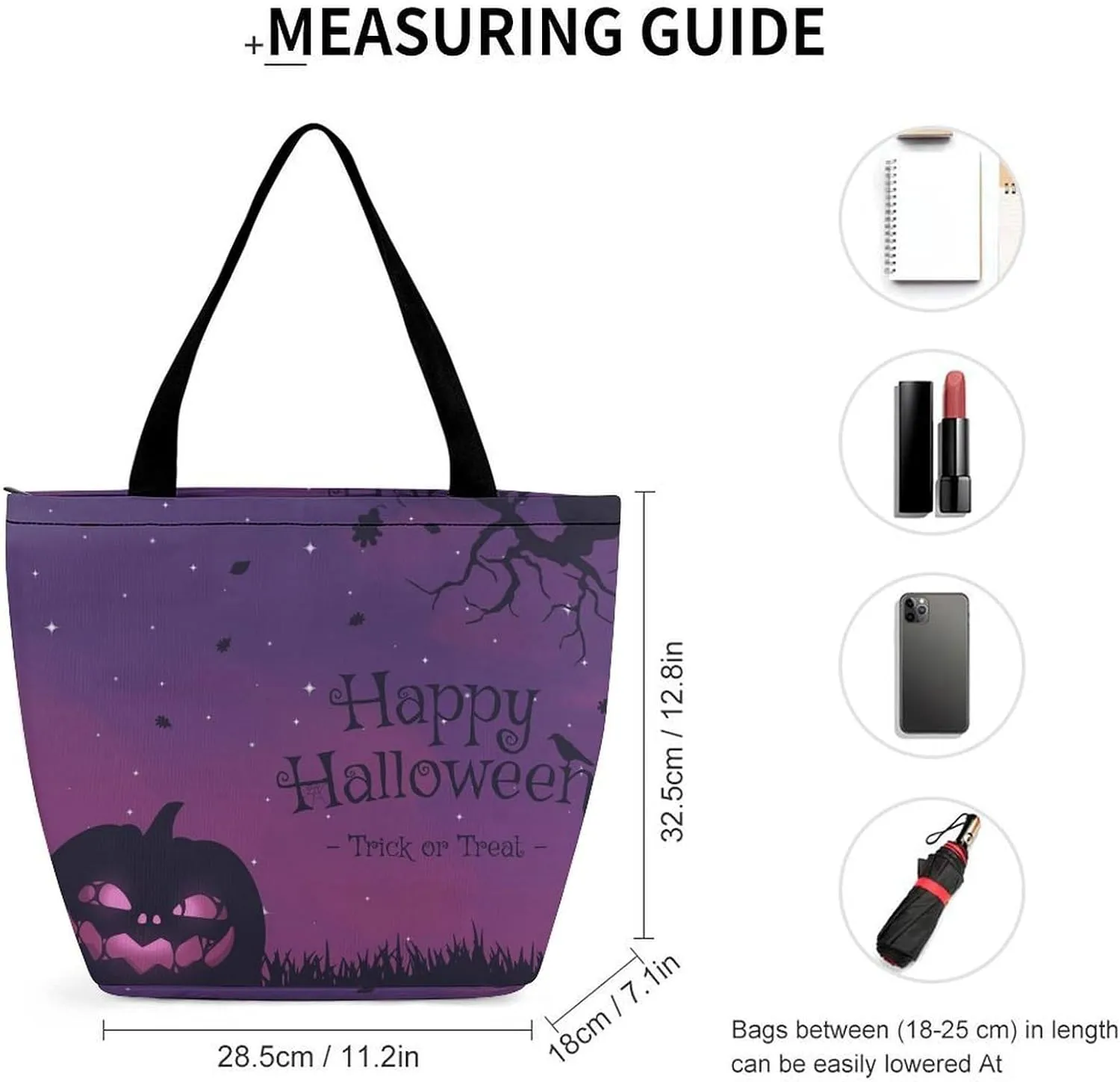 Map Kawaii Hobo Handbags With Zipper Women's Tote Handbags