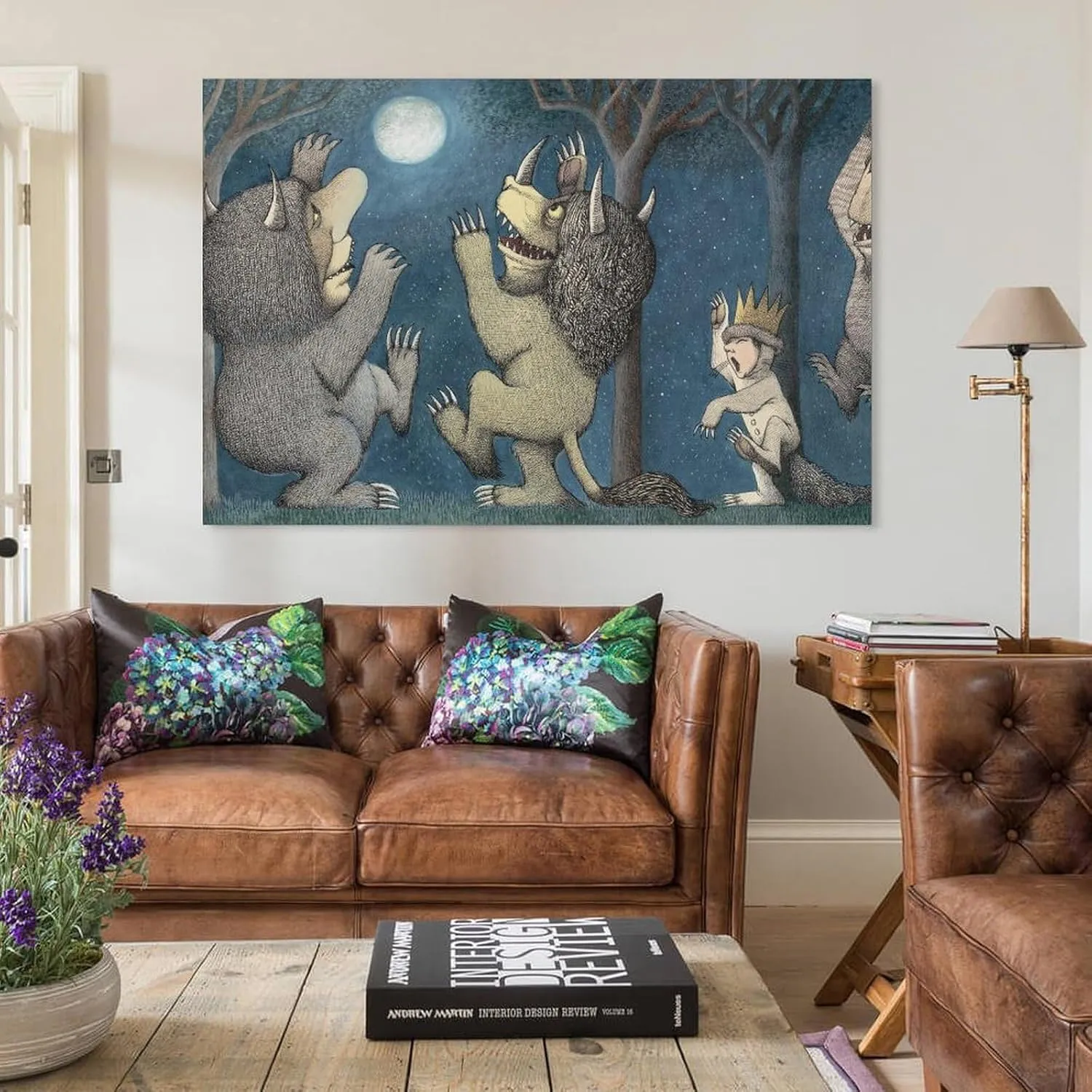 Maurice Sendak Print Painting (46) Canvas Wall Art Poster Decorative Bedroom Modern Home Print Picture Artworks Posters 16x24inch(40x60cm)