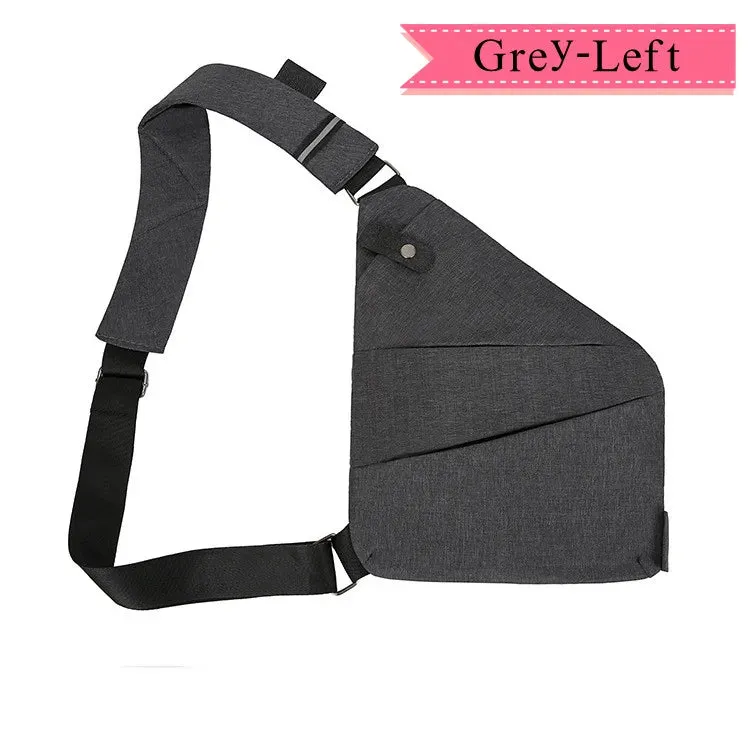 Men's Multifunctional Anti-Theft Chest Bag – Waterproof Crossbody Messenger & Fanny Pack