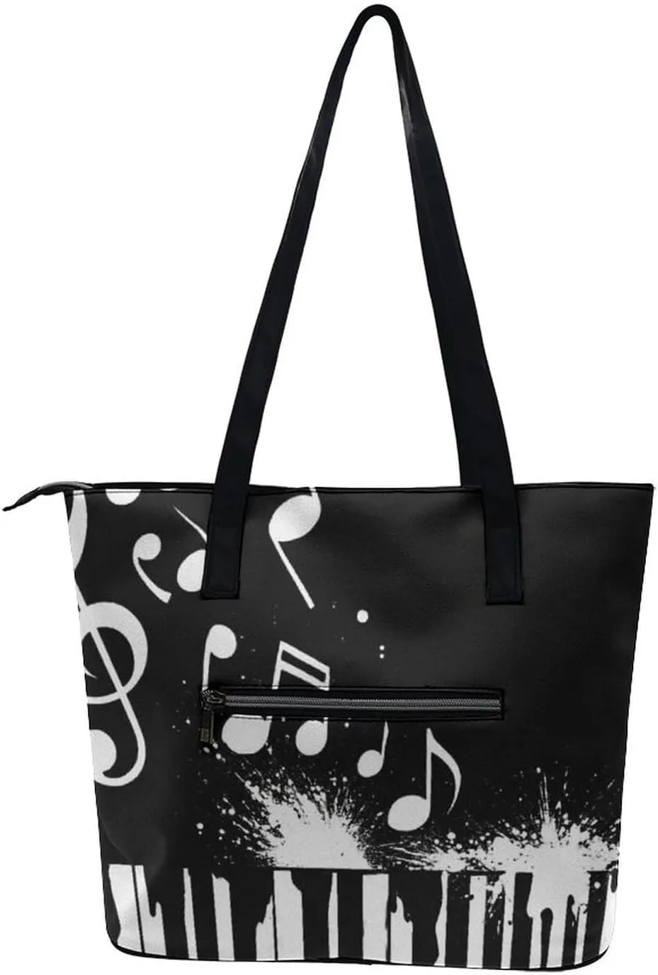 Men's Portable Tote Bag Trendy Modern Leather Handbag For Work Weekend