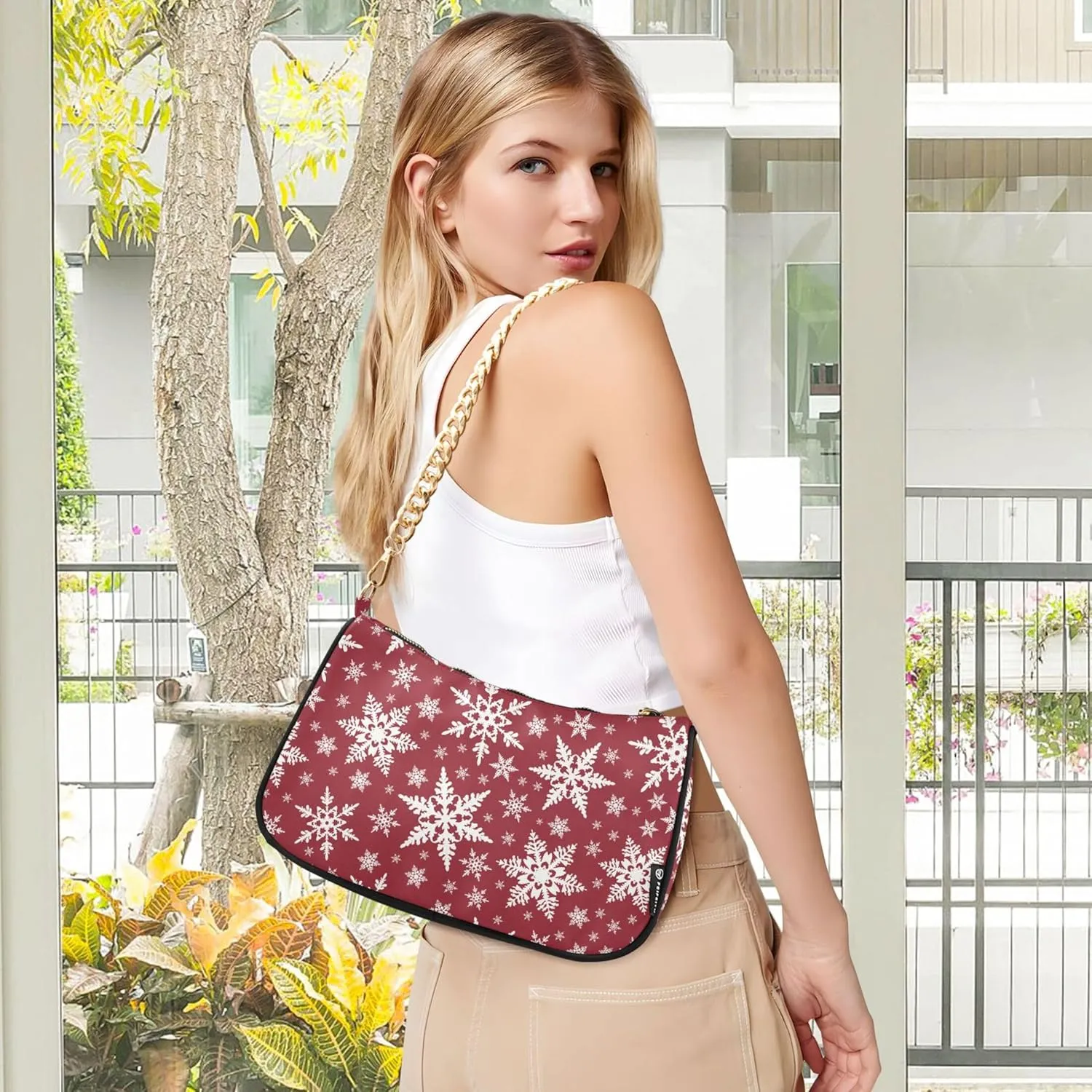 Mexican Skulls Wallet Purse Hobo Purses Women Designer Handbags Funny Cute Shoulder Bags