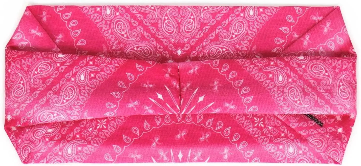 Milwaukee Leather | Bling Designed Wide Headbands-Headwraps for Women Biker Bandana