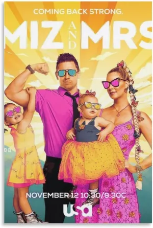 Miz And Mrs Artworks Picture Print Poster Wall Art Painting Canvas Gift Decor Home Posters Decorative 20x30inch(50x75cm)