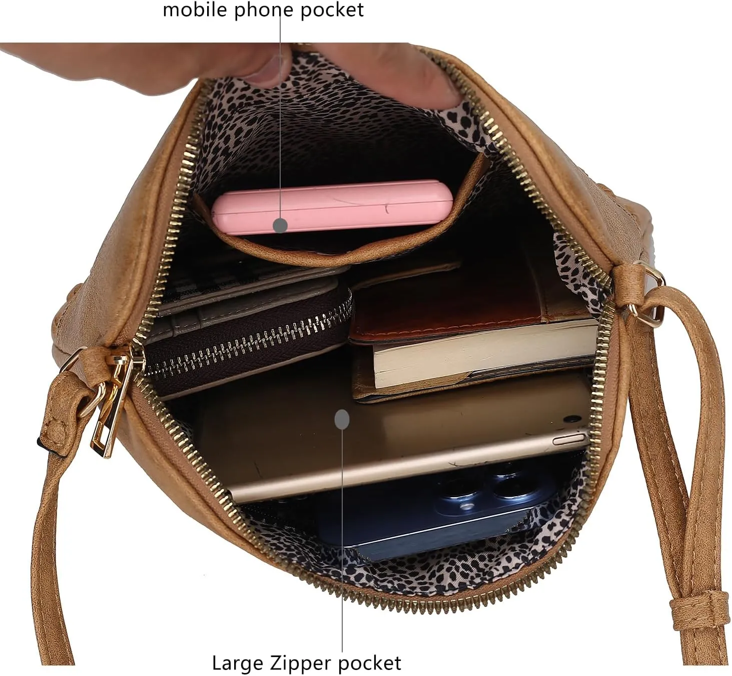 MKF Crossbody Bags for Women Purses and Handbags Tassel – Side Messenger Bag