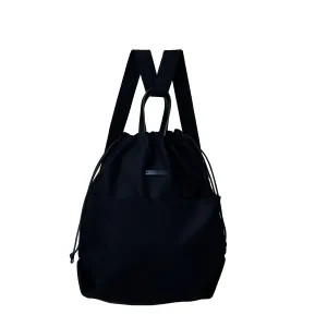 MOIRE black organic cotton