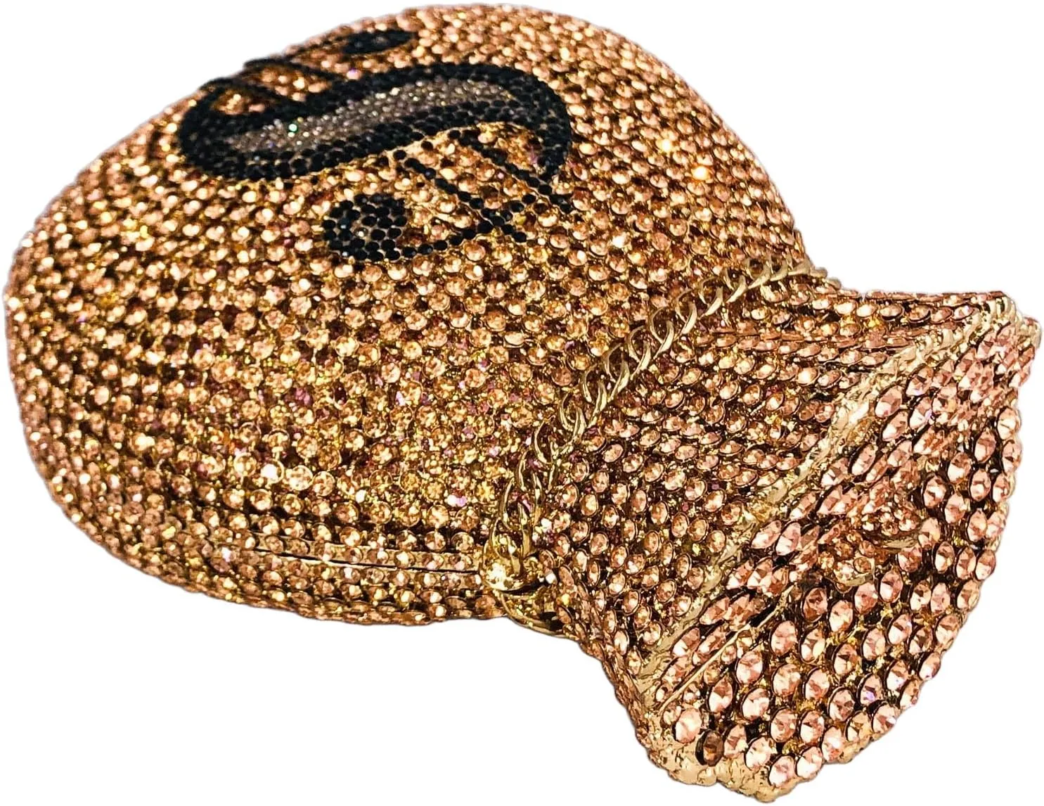 Money Crystal Clutch Bag Women Dollars Evening Handbags Bridal Party Rhinestone Clutch Purse Cocktail Bag,Mini