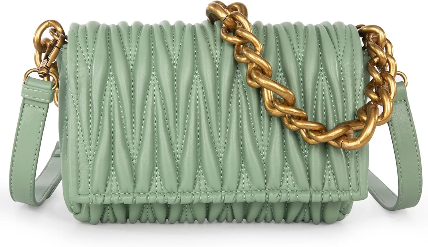 Montana West Quilted Handbags for Women Crossbody Bags Trendy Small Purses and Top Handle Handbags