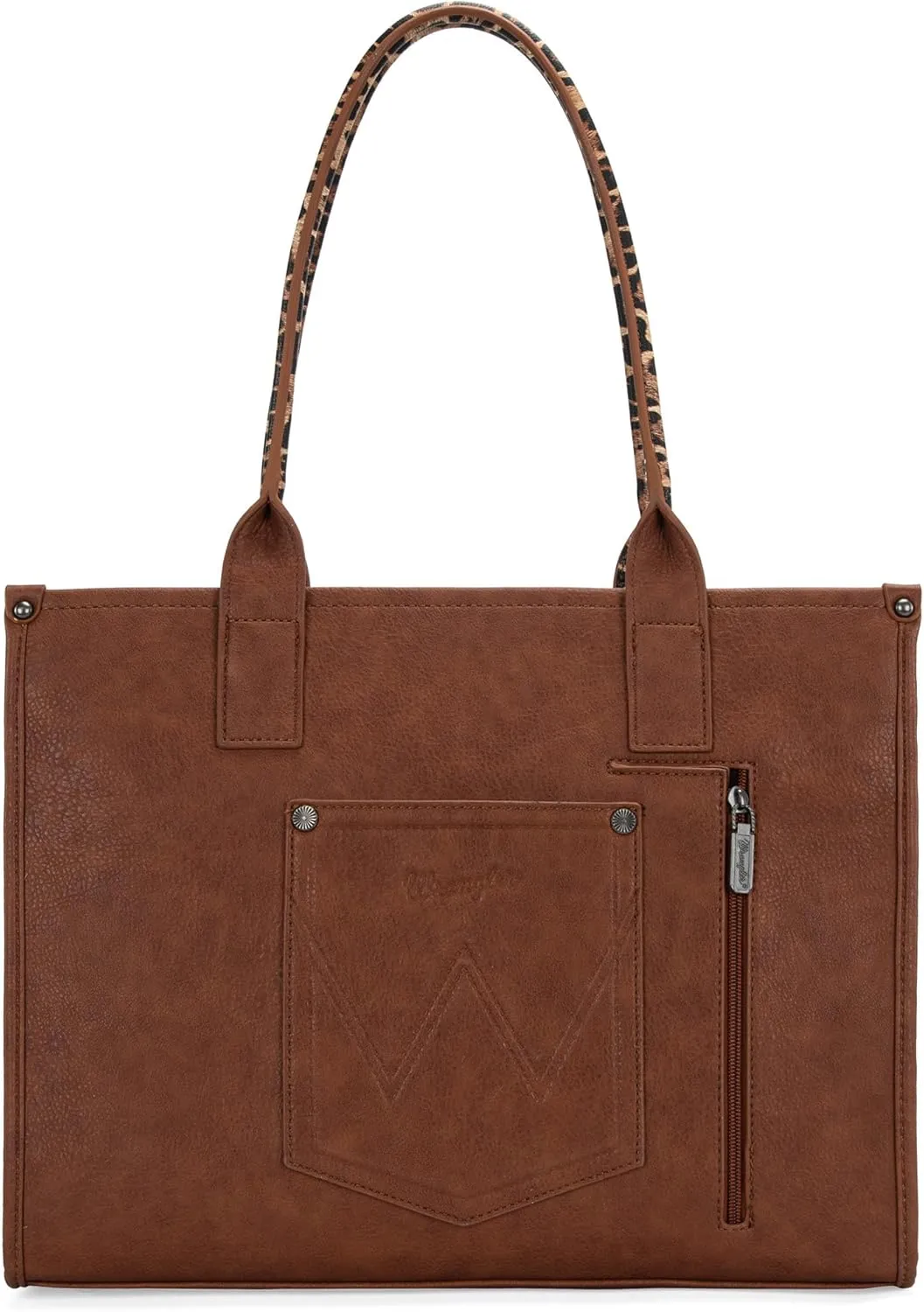 Montana West × Wrangler Tote Bag for Women Western Cow Print Purse Designer Top Handle Handbags
