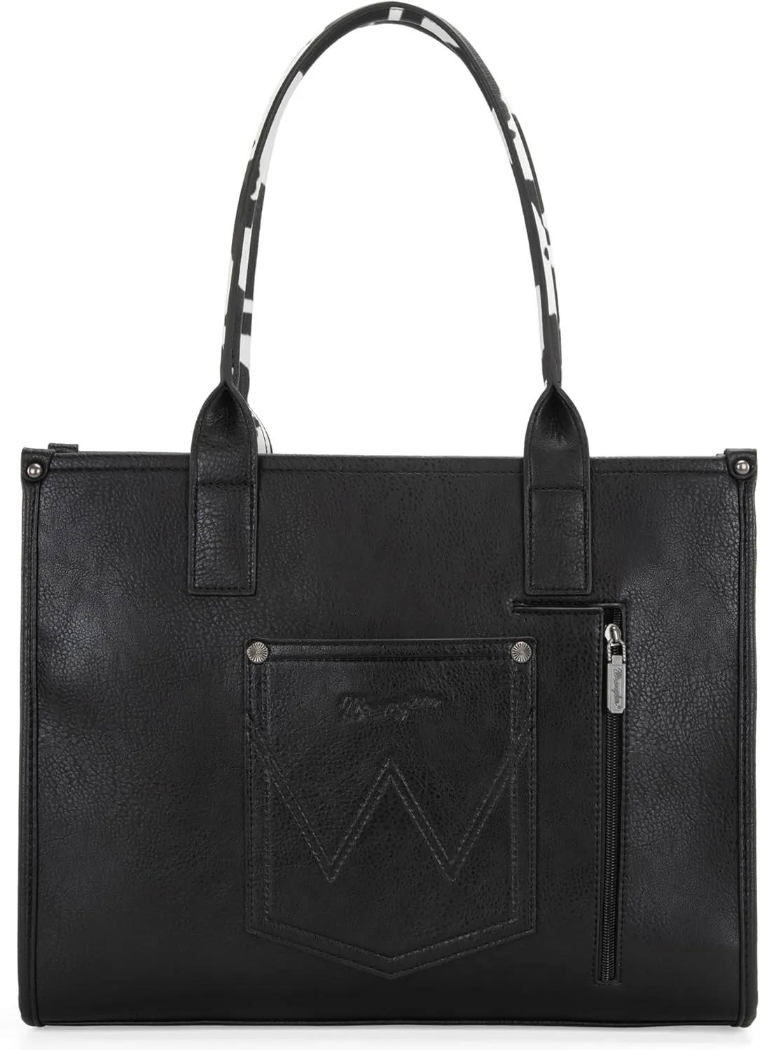 Montana West × Wrangler Tote Bag for Women Western Cow Print Purse Designer Top Handle Handbags
