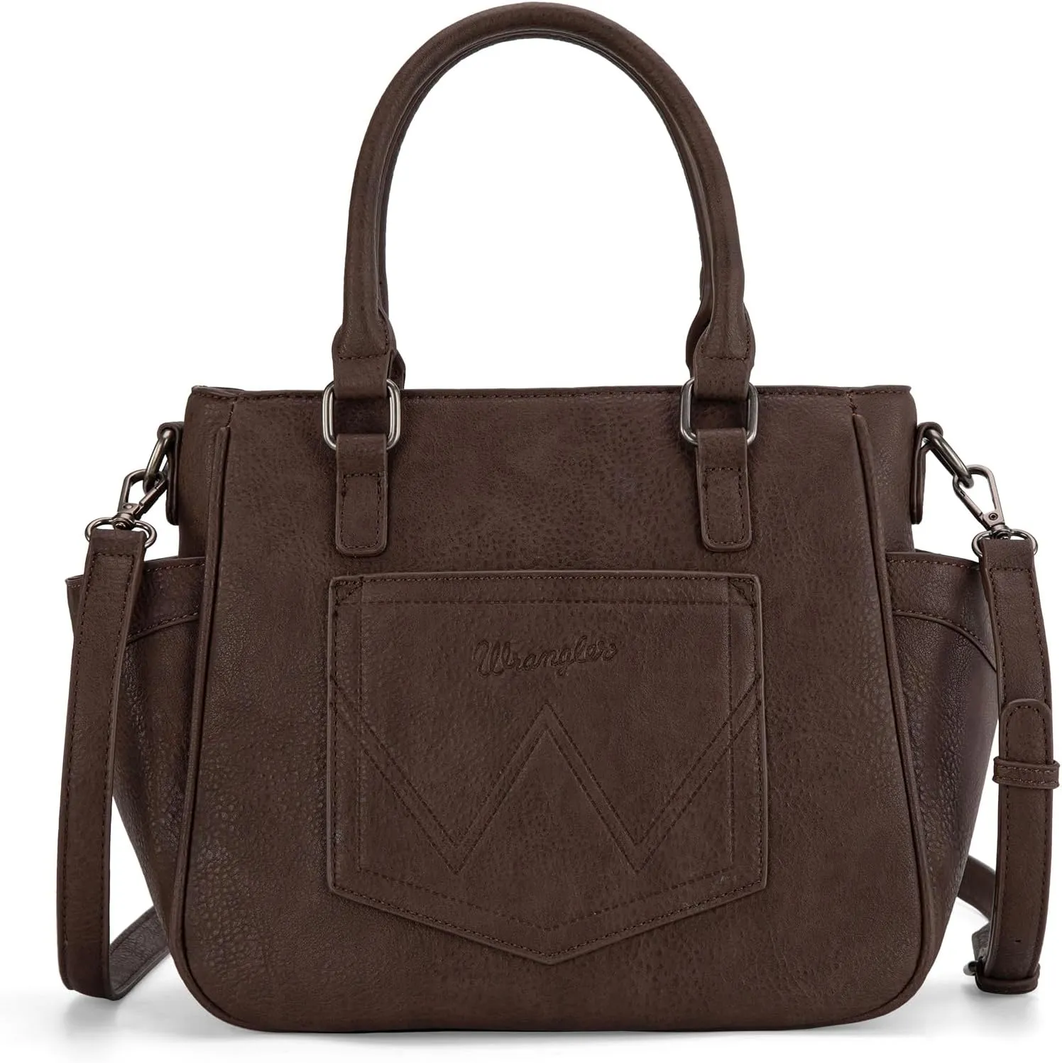 Montana West Wrangler Tote Bags for Women Medium Crossbody Purses Designer Top Handle Handbags