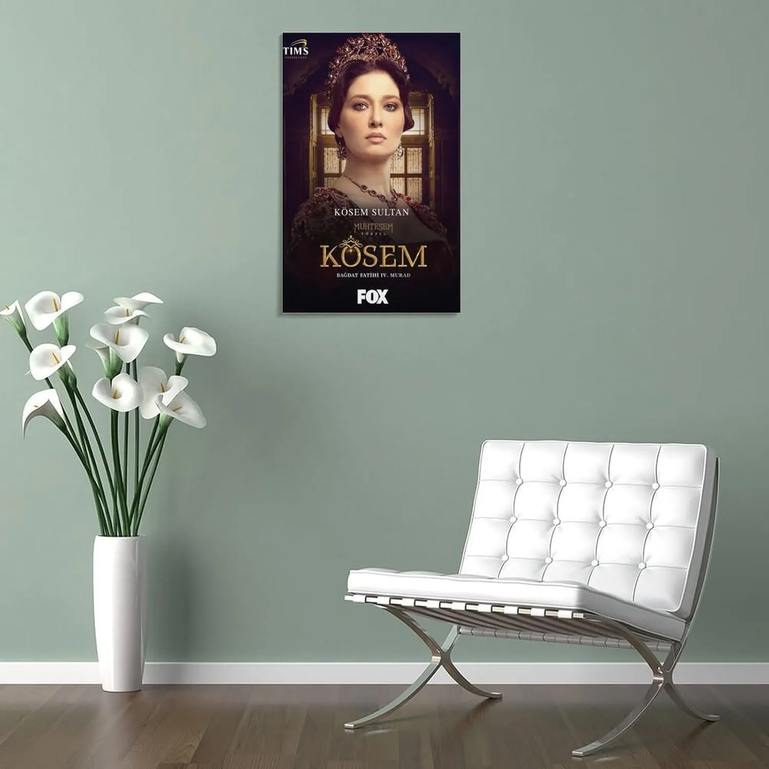Muhtesem Yuzyil Kosem Ver9 Gifts Canvas Painting Poster Wall Art Decorative Picture Prints Modern Decor Framed-unframed 20x30inch(50x75cm)