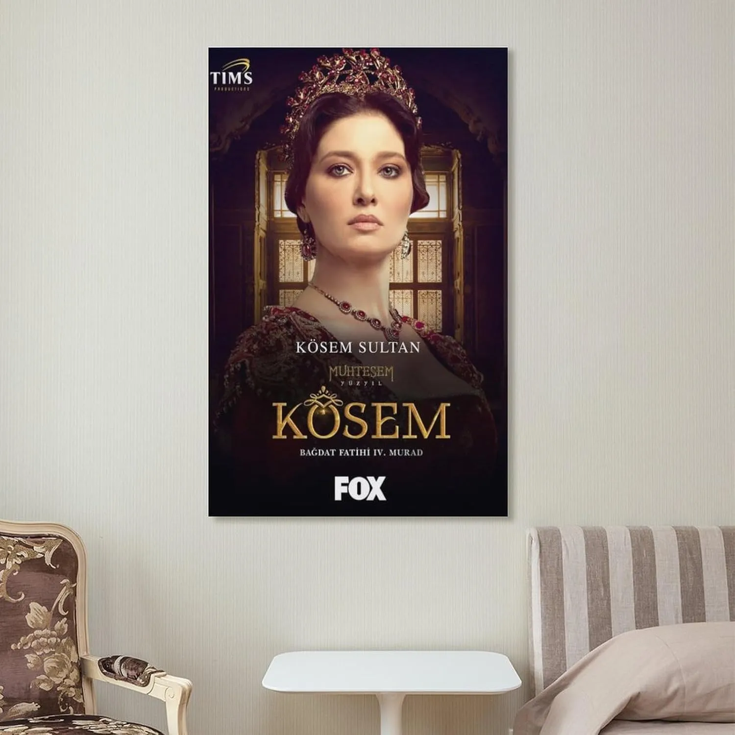 Muhtesem Yuzyil Kosem Ver9 Gifts Canvas Painting Poster Wall Art Decorative Picture Prints Modern Decor Framed-unframed 20x30inch(50x75cm)