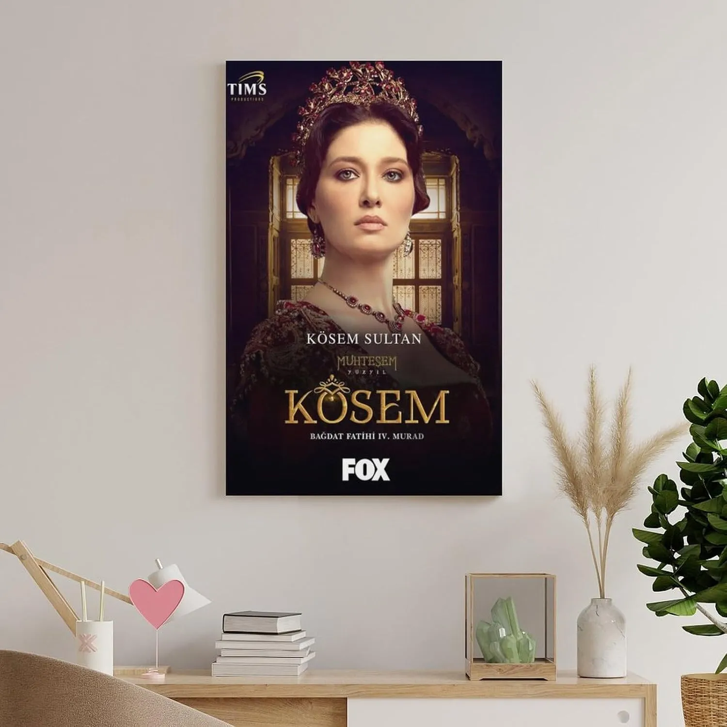 Muhtesem Yuzyil Kosem Ver9 Gifts Canvas Painting Poster Wall Art Decorative Picture Prints Modern Decor Framed-unframed 20x30inch(50x75cm)