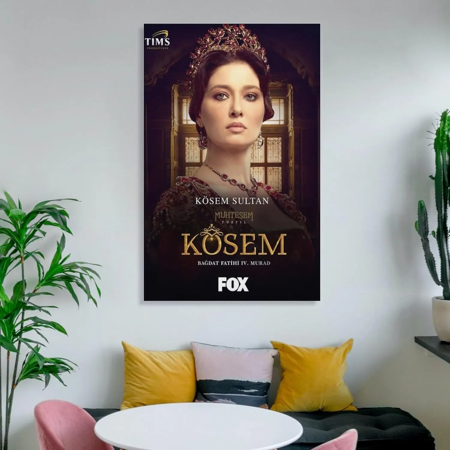 Muhtesem Yuzyil Kosem Ver9 Gifts Canvas Painting Poster Wall Art Decorative Picture Prints Modern Decor Framed-unframed 20x30inch(50x75cm)