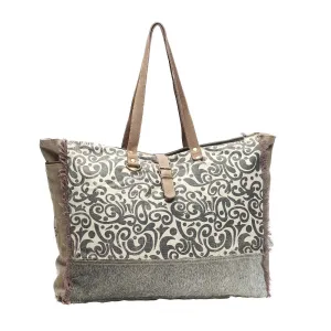 Myra Bag's Floral Weekender Bag