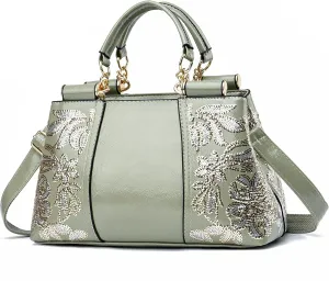 Nevenka Handbags For Women Patent Leather Designer Purse Suitable for Shopping Party Daily Use