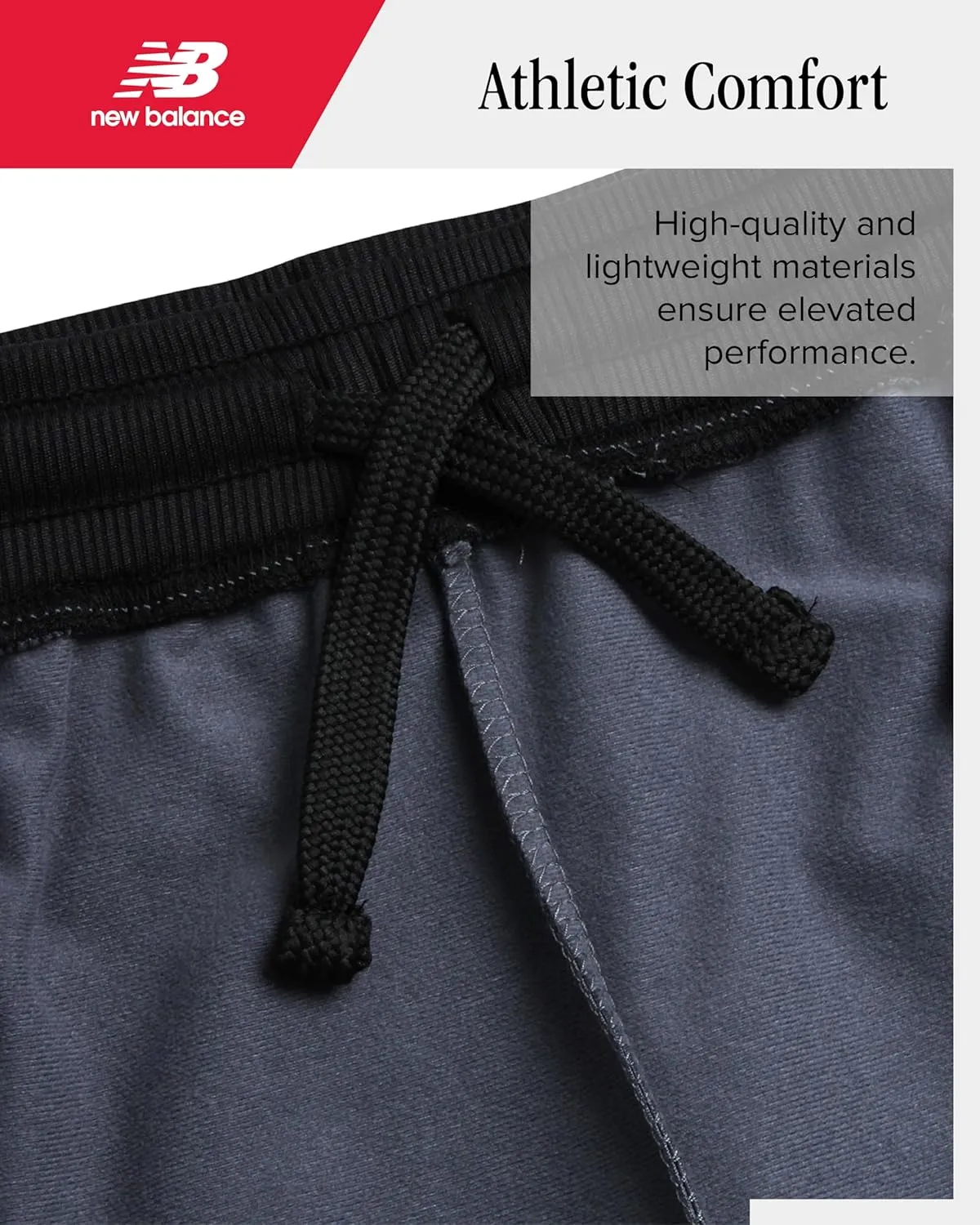 New Balance Boys Sweatpants - Stretch Performance Tricot Activewear Boys Joggers Athletic Pants with Zip Pockets (Size: 8-20)