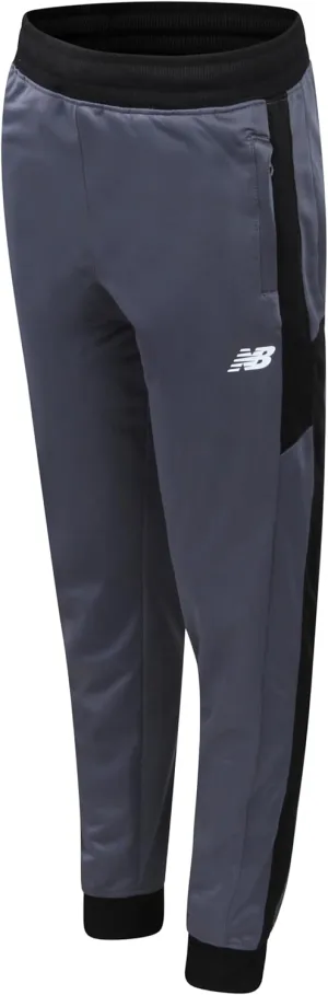 New Balance Boys Sweatpants - Stretch Performance Tricot Activewear Boys Joggers Athletic Pants with Zip Pockets (Size: 8-20)