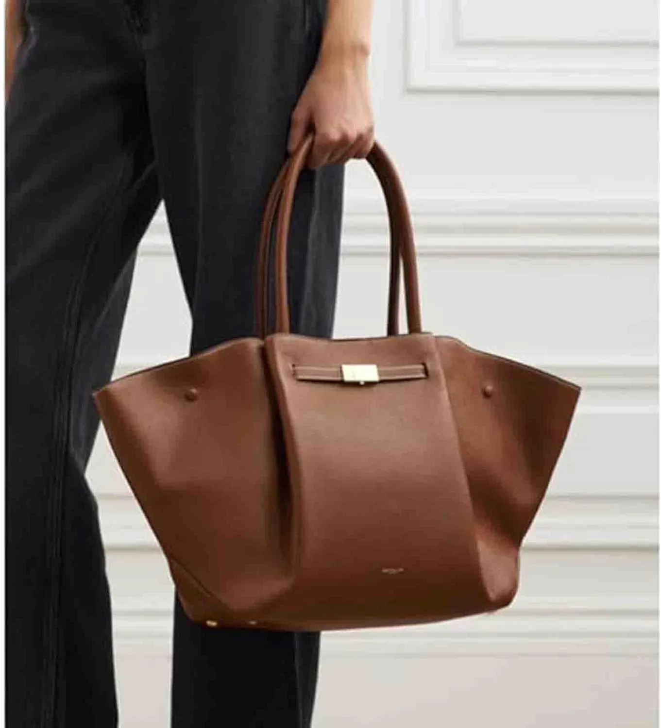New York Vegetarian Leather Handbag - Large Capacity Wallet, Wing Bag, Dumpling Bag, Multifunctional