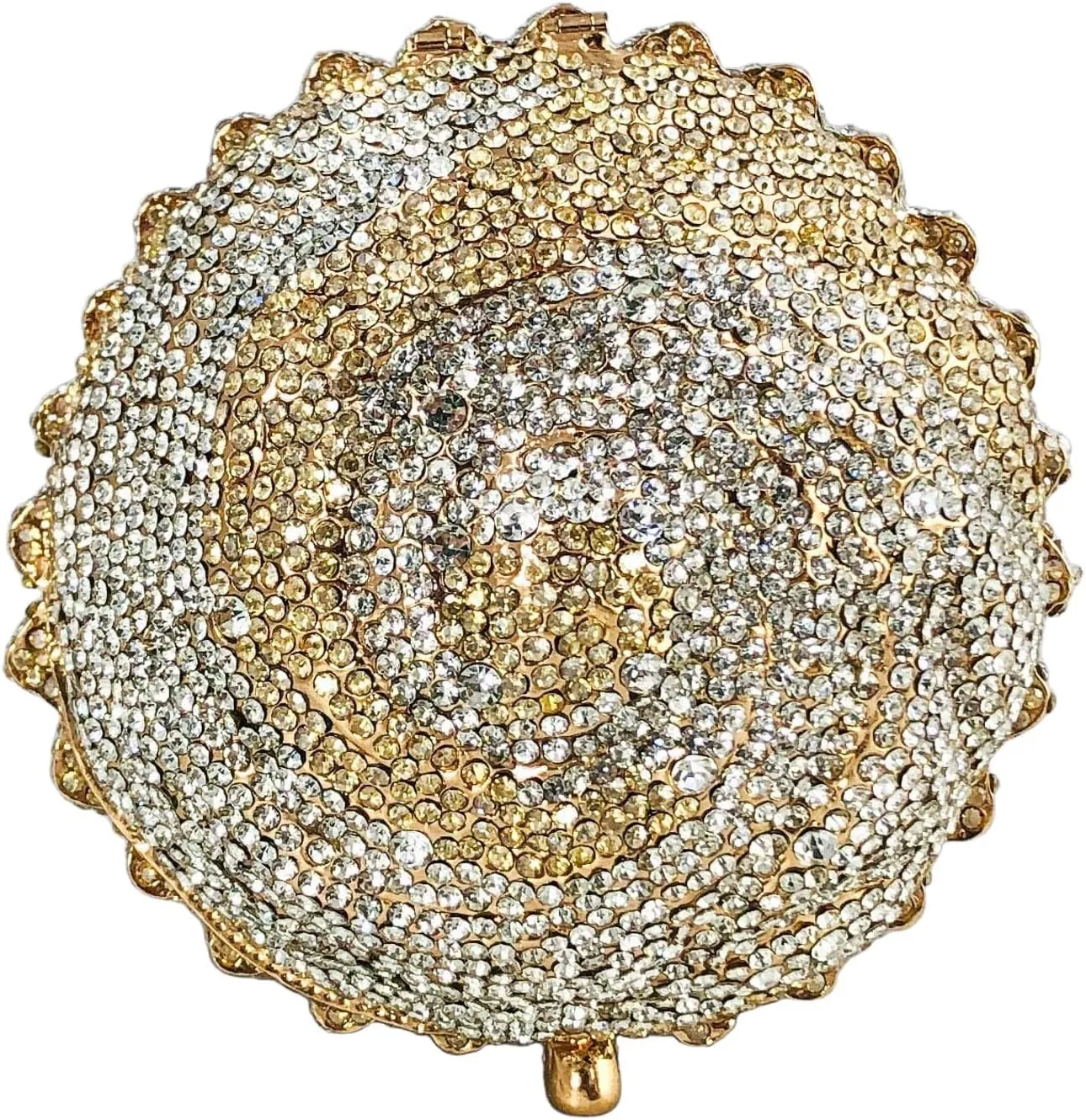 Novelty Cupcake Minaudiere Handbags Women Evening Bag Party Crystal Clutch Bag Bridal Rhinestone Clutch Purse,Mini