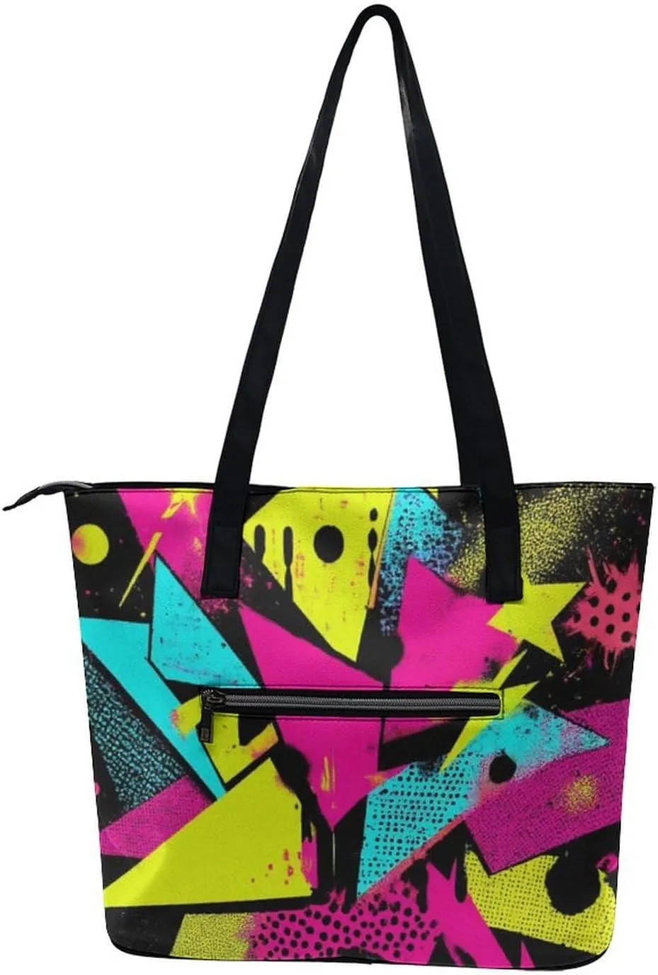 Novelty Handbag for Adults, Women's Large Capacity Tote Bag Laptop Bags with Compartment for Business