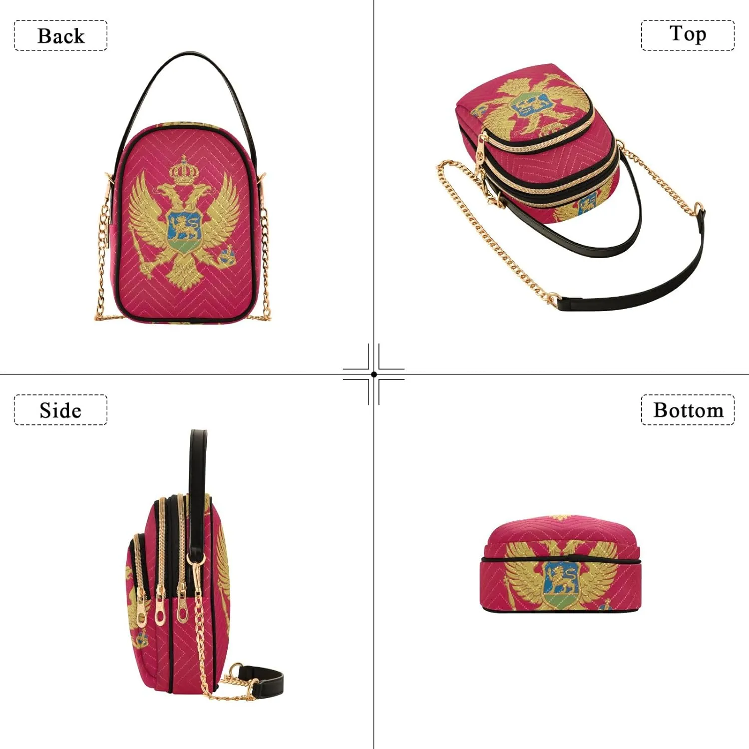 ODAWA Nigeria Flag Women Crossbody Bags - Fashion Crossbody Bags for Women - Crossbody Bags for Women Travel