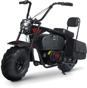 Oryxearth 36V 1000W Electric Dirt Bike for Kids & Teens, 2-Speed (15.5/22 MPH) Off-Road Motorcycle, 60 Min Ride Time, 185 lbs Max Load, 2 Storage Bags, Dark Red