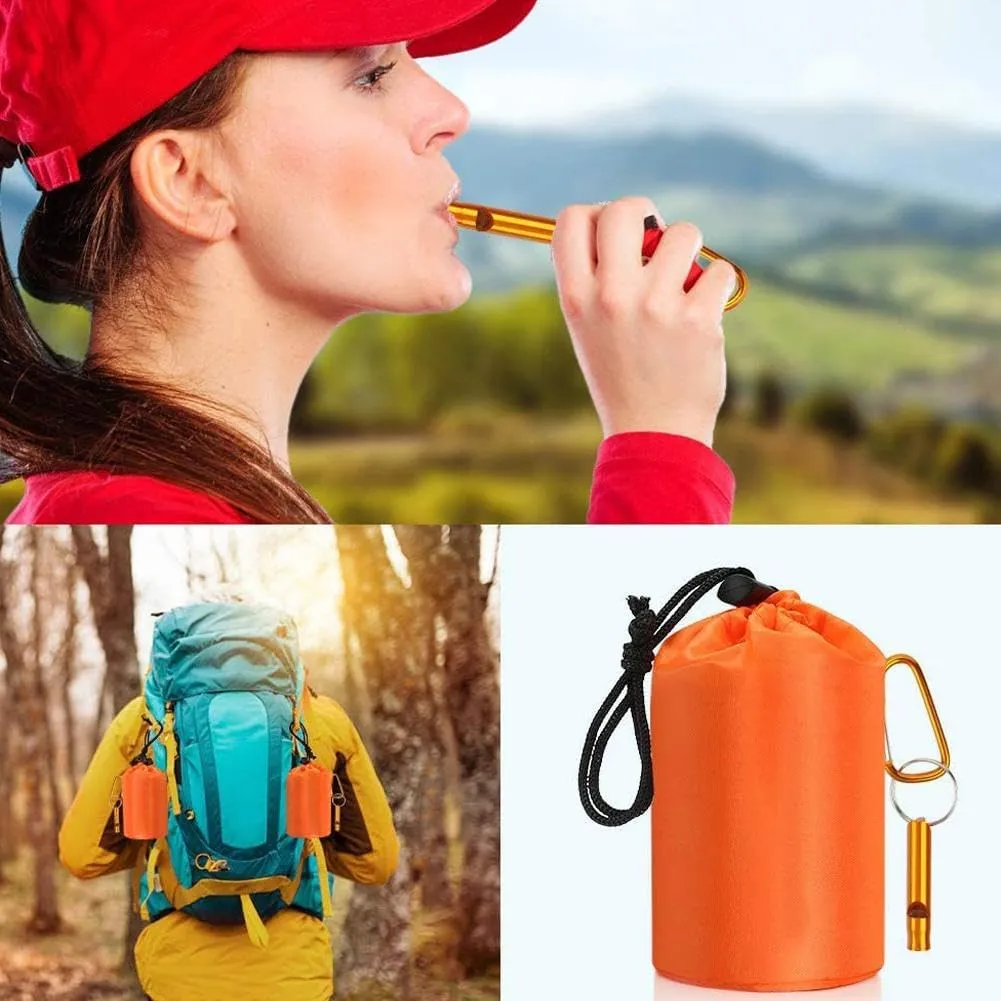 Outdoor Emergency Survivals Sleeping Bag,2025 New Waterproof Sleeping Bag 4.7 "x 2.36" Can Expand to 84.6X 35.4 Inch, Pocket Size Emergency Sleeping Bags for Survivals for Camping Hiking