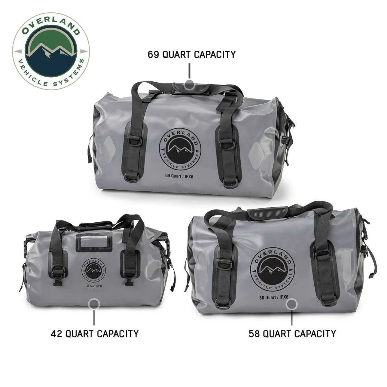 Overland Vehicle Systems Portable Dry Storage Bags