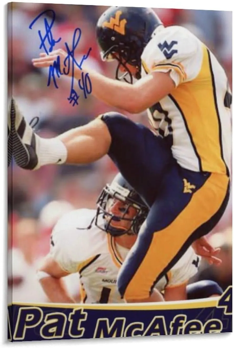 Pat McAfee Poster Room Aesthetic Poster Print Art Wall Painting Canvas Posters Modern Bedroom Decor 20x30inch(50x75cm)