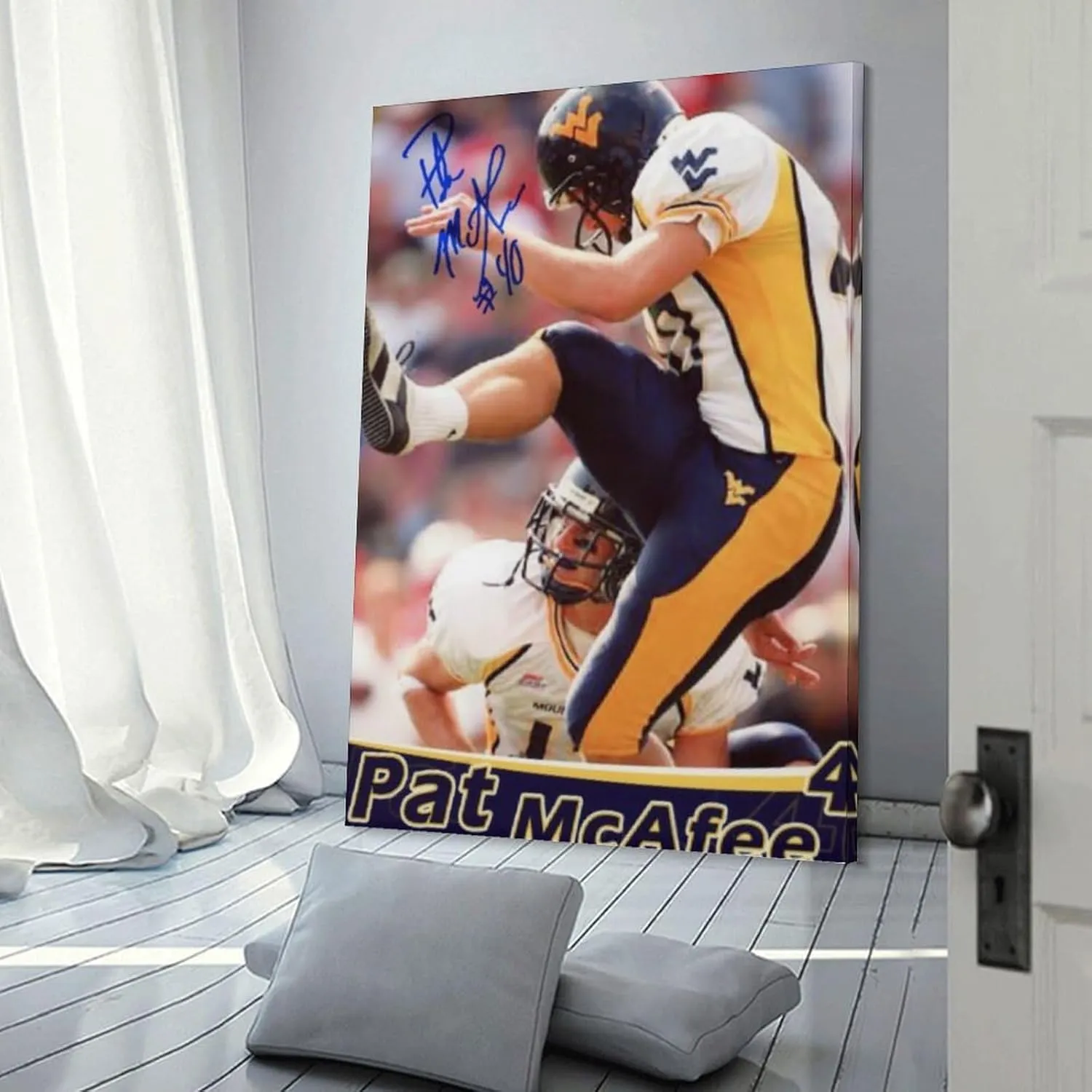 Pat McAfee Poster Room Aesthetic Poster Print Art Wall Painting Canvas Posters Modern Bedroom Decor 20x30inch(50x75cm)