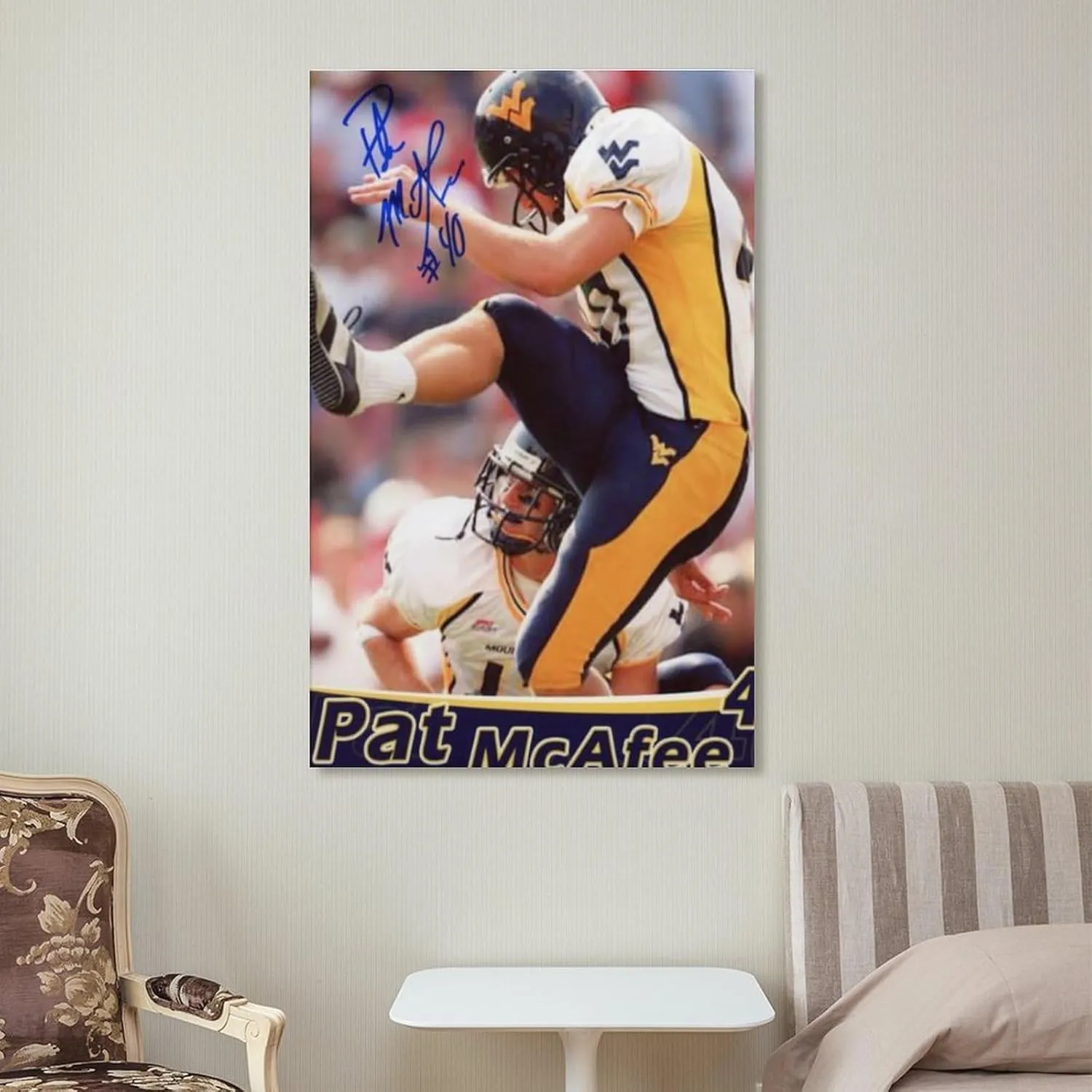 Pat McAfee Poster Room Aesthetic Poster Print Art Wall Painting Canvas Posters Modern Bedroom Decor 20x30inch(50x75cm)